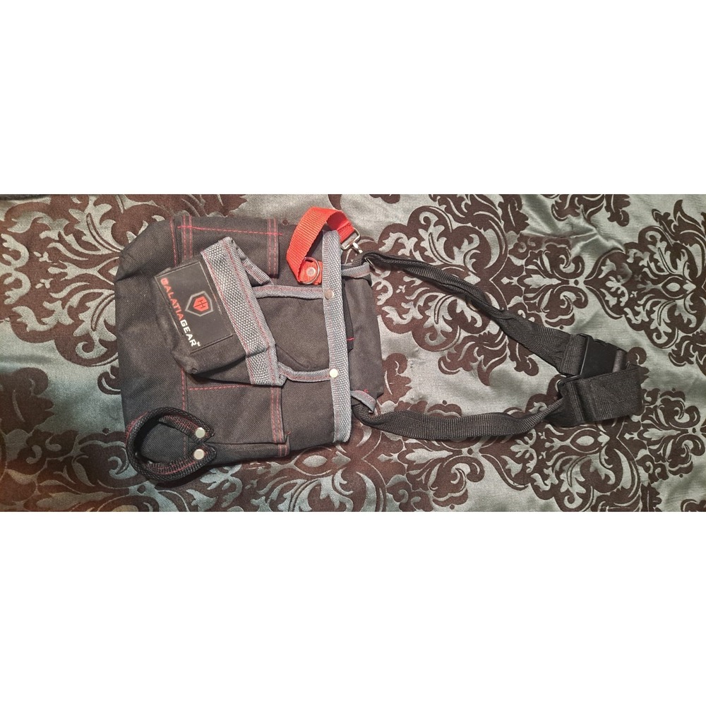 Carpenter's Tool Belt-‎ 4 Pocket Design- Heavy Duty